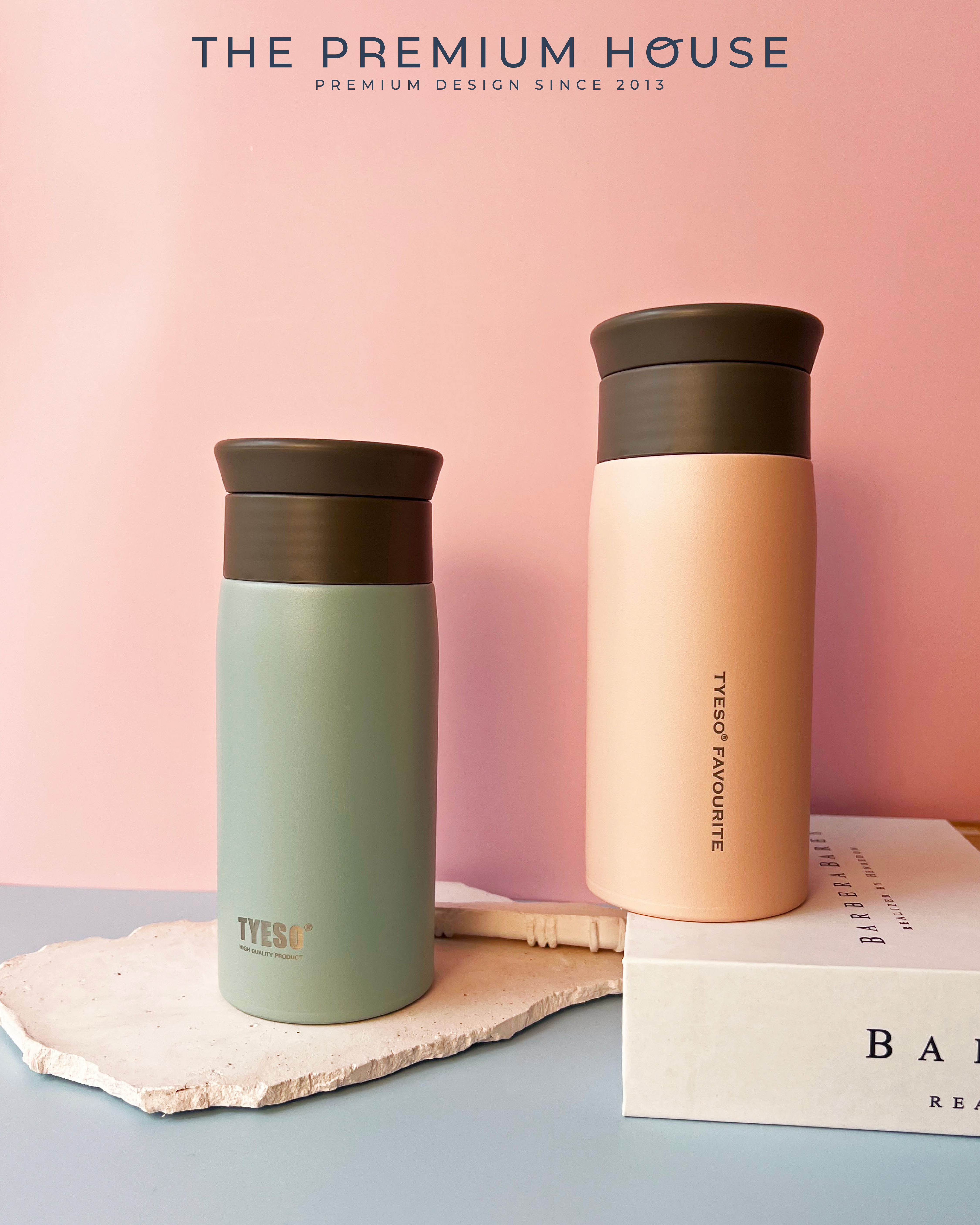 ของพรีเมี่ยม ของชำร่วย กระบอกน้ำไม่มีหู Travel Tumbler 350ml. GG-167