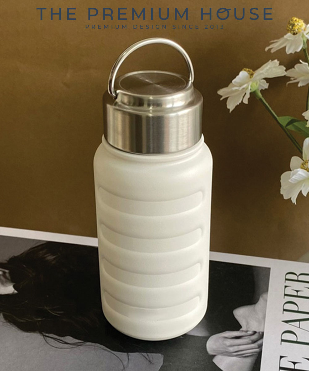 ของพรีเมี่ยม ของชำร่วย Travel Tumbler Tyeso แก้วน้ำสแตนเลสเก็บอุณหภูมิ มีหู GG-130