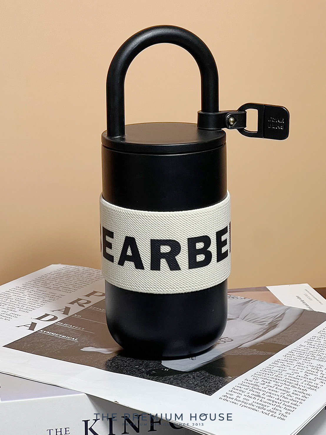 ของพรีเมี่ยม ของชำร่วย แก้วเก็บอุณหภูมิ คาด cup sleeve แบบผ้า ขนาด 460 ml GG-131