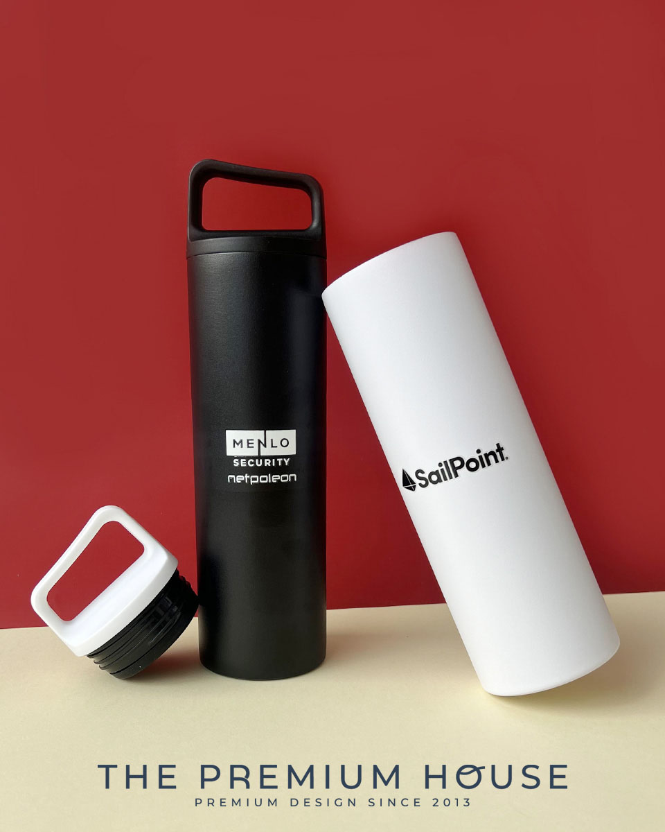 ของพรีเมี่ยม ของชำร่วย กระติกน้ำพกพามีหูหิ้ว ขนาด 600 ml GG-156