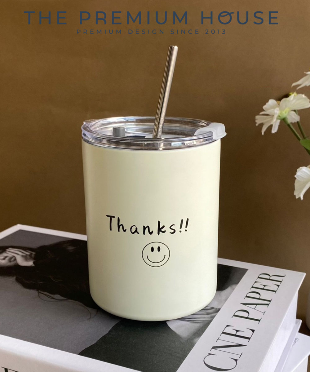 ของพรีเมี่ยม ของชำร่วย Travel Tumbler Tyeso แก้วน้ำสแตนเลสเก็บอุณหภูมิ 350 ml. GG-132