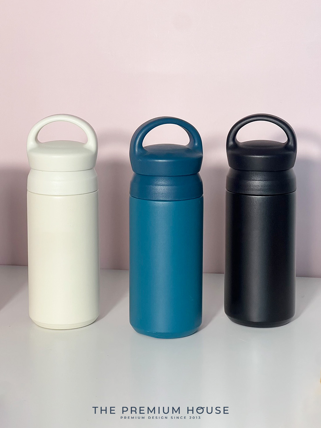 ของพรีเมี่ยม ของชำร่วย กระบอกน้ำสแตนเลสเก็บอุณหภูมิมีหูหิ้ว GG-132