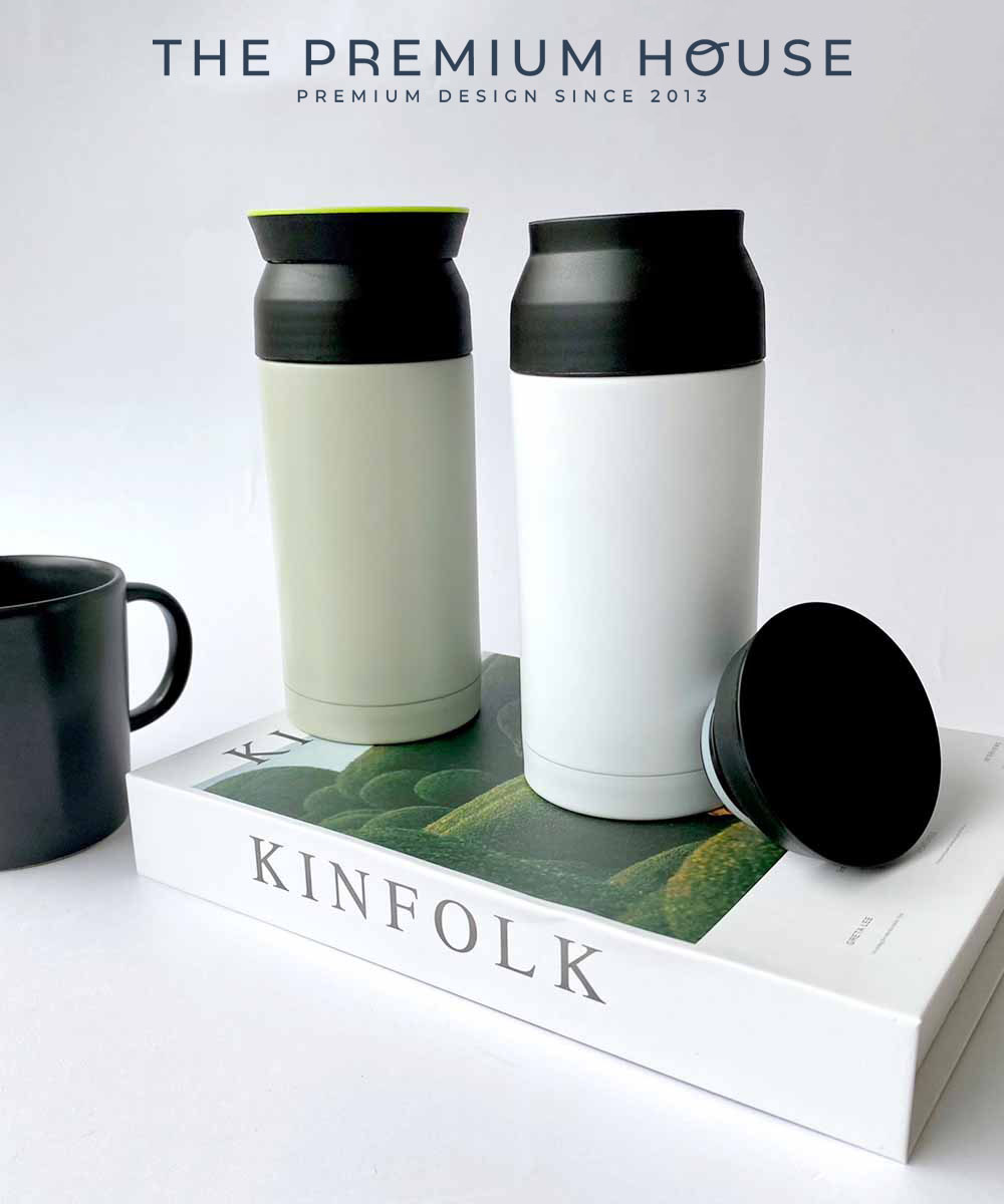 ของพรีเมี่ยม ของชำร่วย Travel Tumbler แก้วน้ำสแตนเลสเก็บอุณหภูมิ 350 ml. GG-106