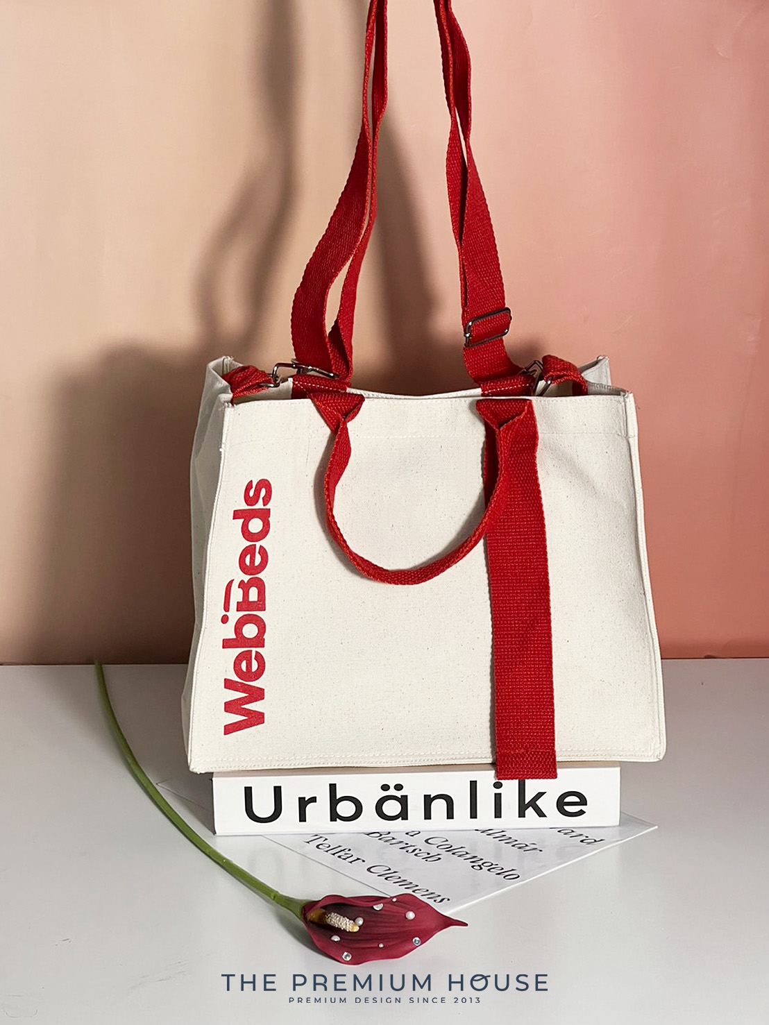 ของพรีเมี่ยม ของชำร่วย  กระเป๋าถือผ้าแคนวาส HA-183