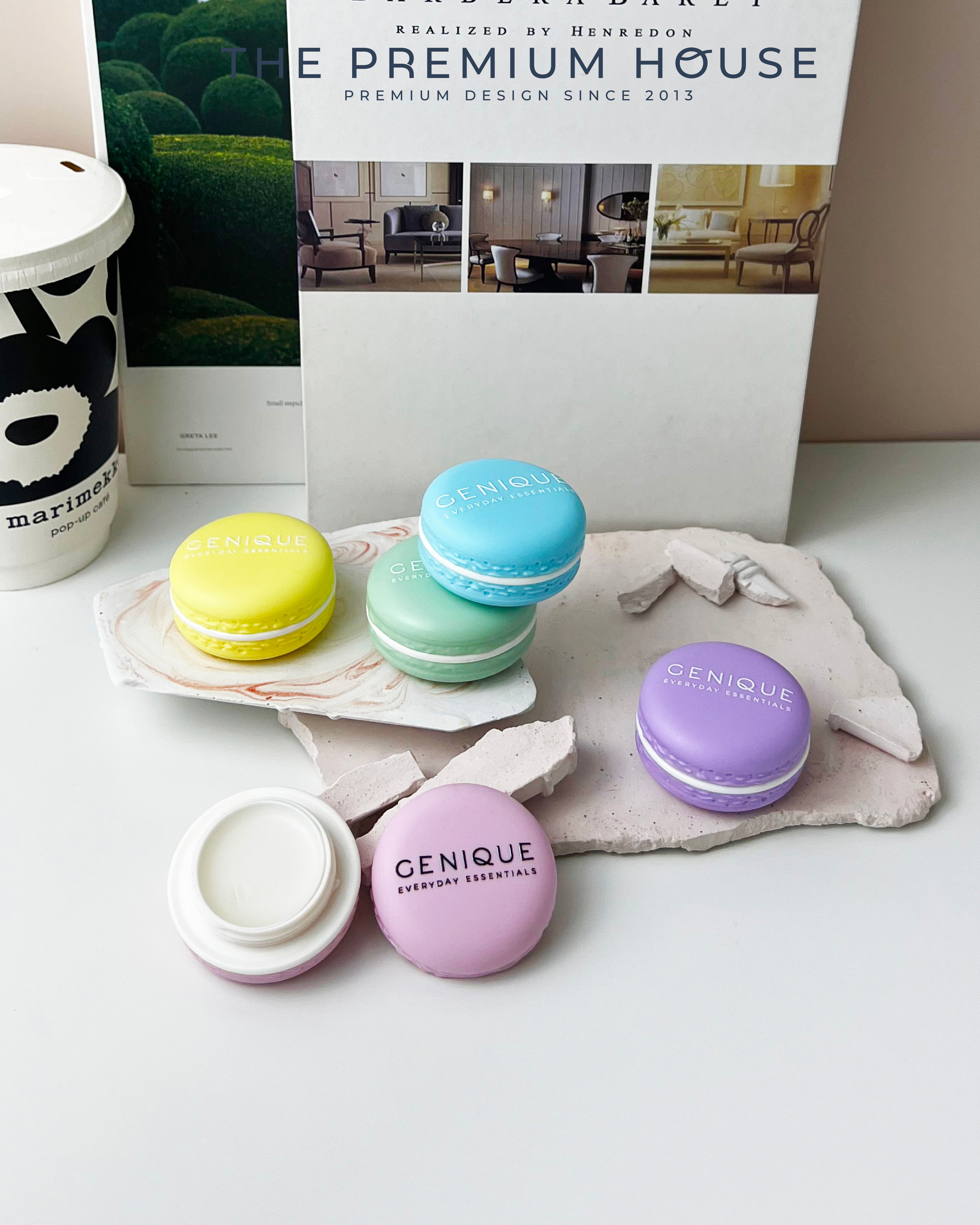 ของพรีเมี่ยม ของชำร่วย บาล์ม Macaron Balm Original 10g. IH-157