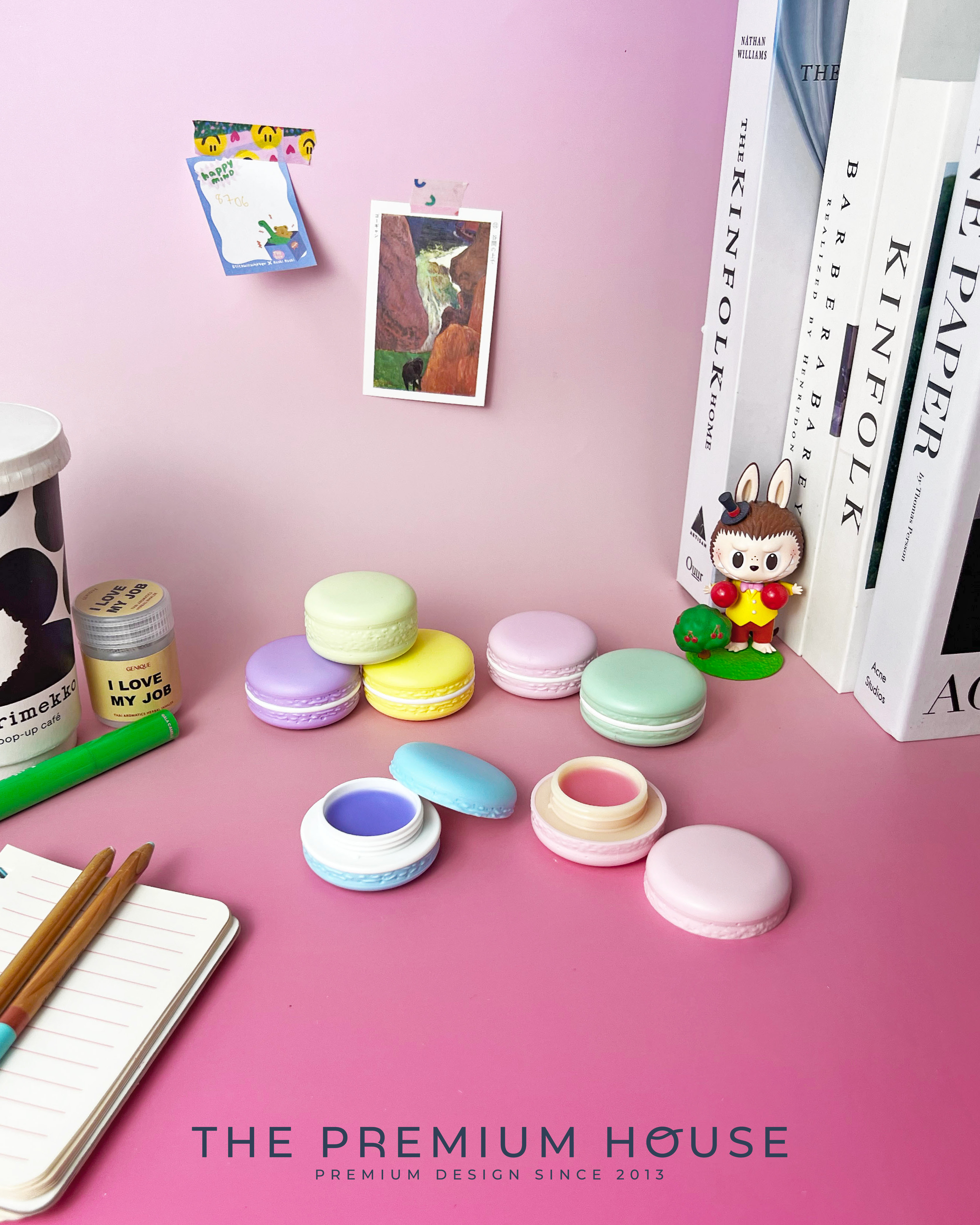 ของพรีเมี่ยม ของชำร่วย บาล์ม Macaron Blam flavour 5g. IH-156