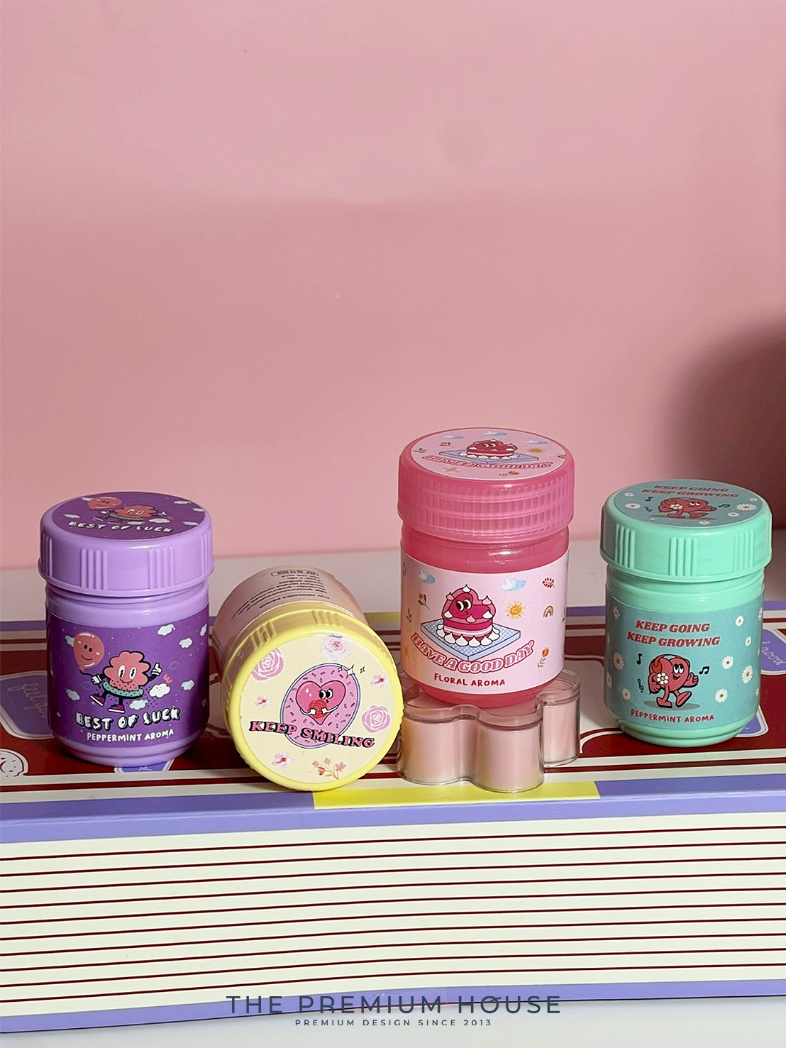 ยาดมสมุนไพรไทย THAI HERBAL INHALER กลิ่น aroma Floral  ขนาด 25 กรัม IH-139