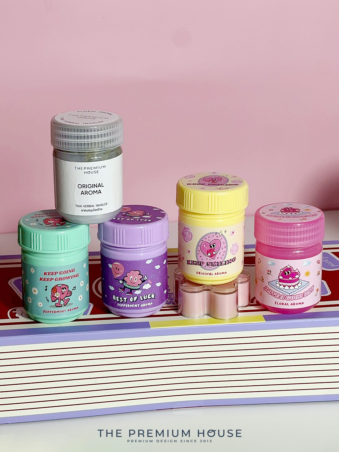 ยาดมสมุนไพรไทย THAI HERBAL INHALER  ขนาด 25 กรัม IH-139