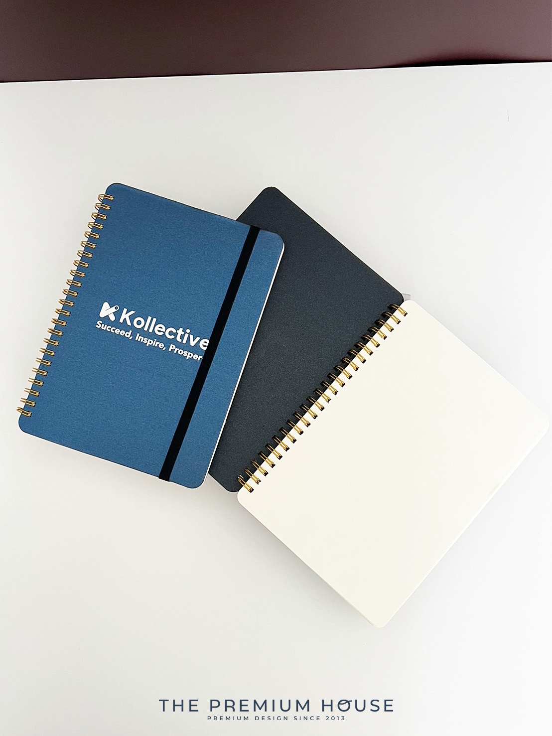 สมุดสันห่วง A3 พร้อมสายรัด - BB153