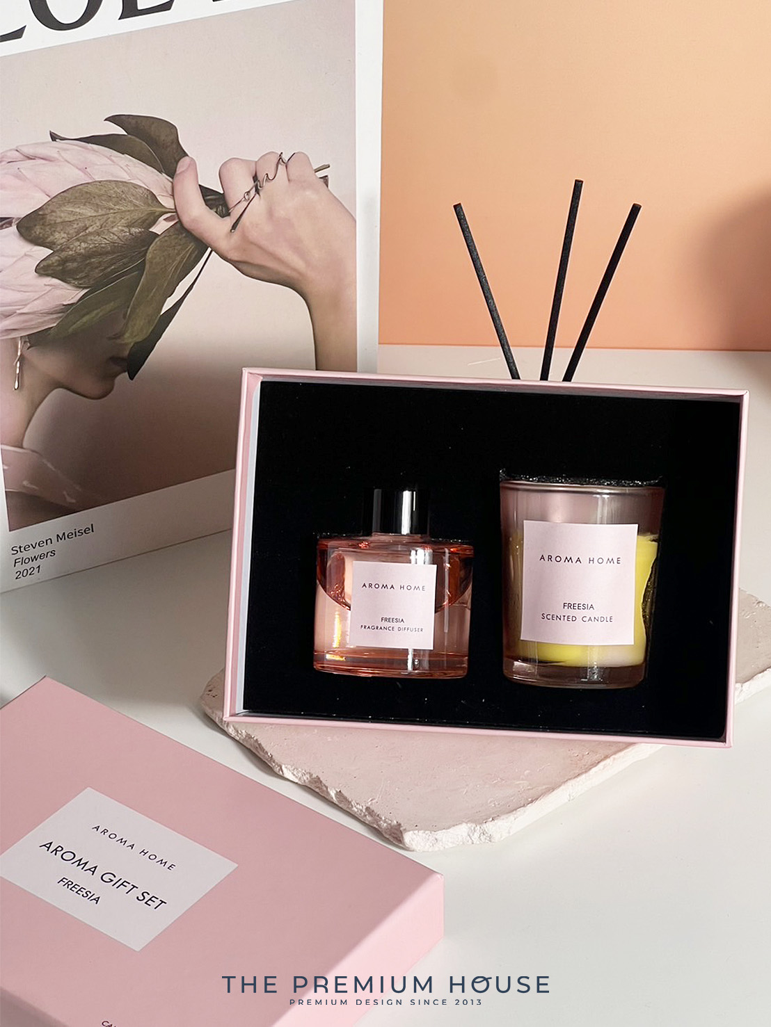 ของพรีเมี่ยม ของชำร่วย ของรับไหว้ ชุดอโรม่า กล่องพาสเทล FA-146