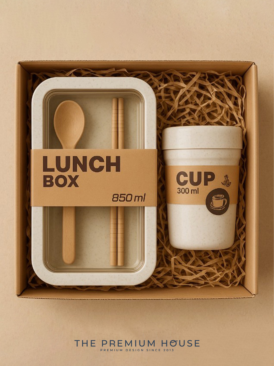 พรีเมี่ยมเซท ECO กล่องข้าว แก้วน้ำ