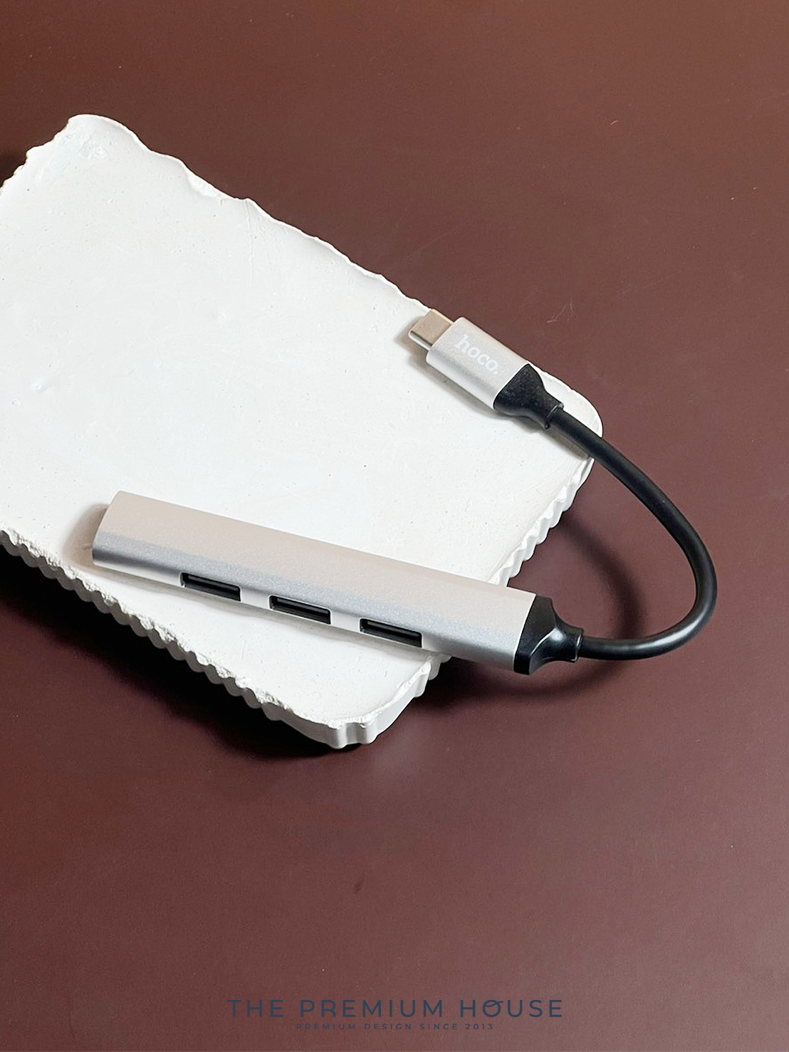 ของพรีเมี่ยม ของชำร่วย Hoco Hub Type 4 in 1 Adapter ฮับต่อพ่วงเพิ่มช่อง USB EE-216