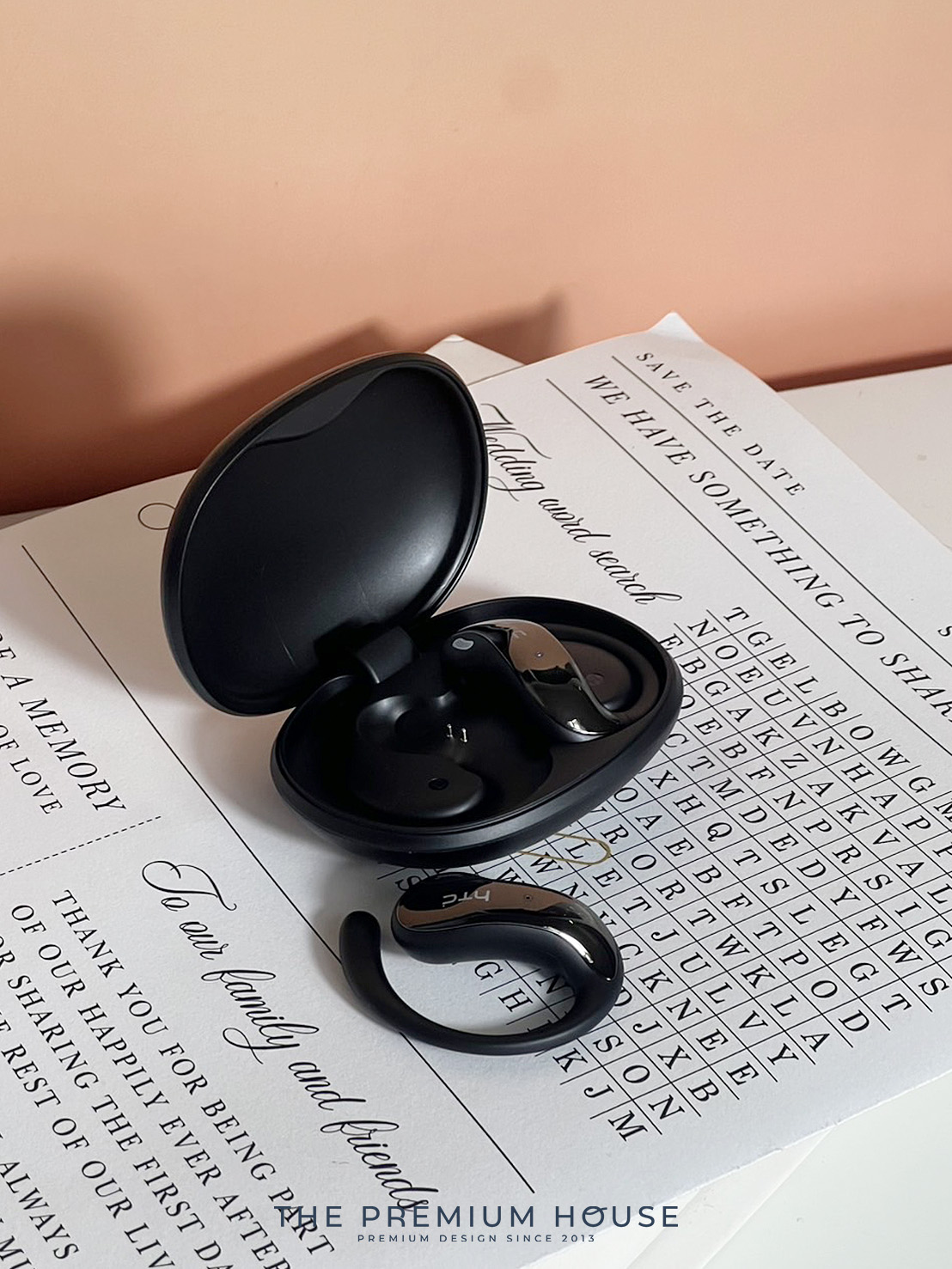 ของพรีเมี่ยม ของชำร่วย หูฟัง AI แปลภาษา ไร้สาย HTC Wireless Earphones 19 EE-208