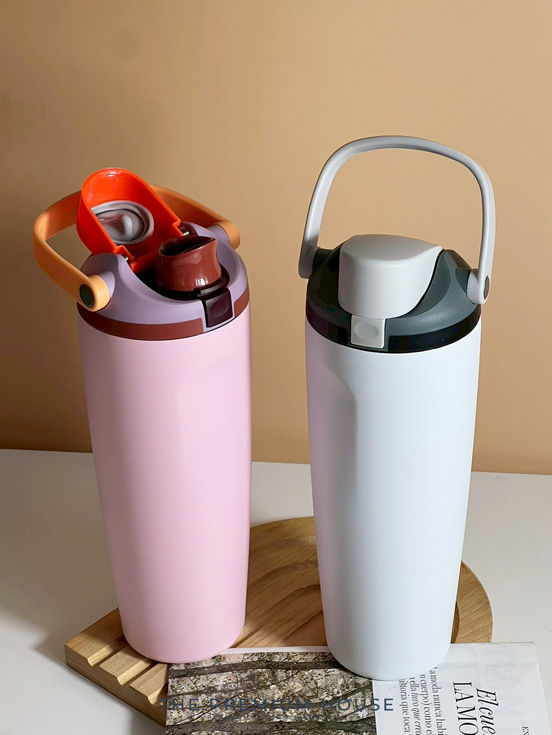 กระบอกน้ำเก็บอุณหภูมิ มีหูหิ้วTyeso GG-136