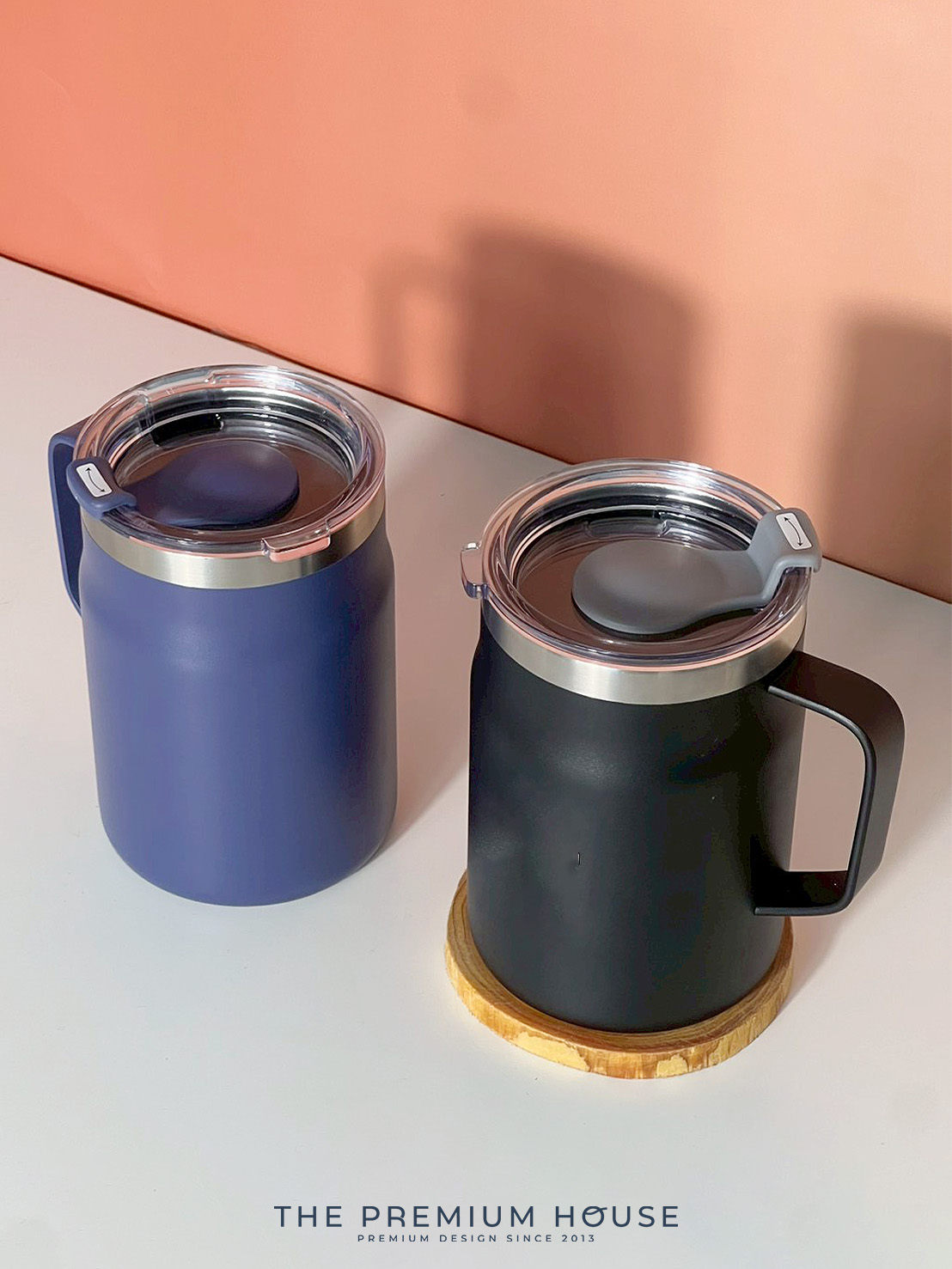 แก้วน้ำเก็บอุณหภูมิ ฝาปิด GG-206