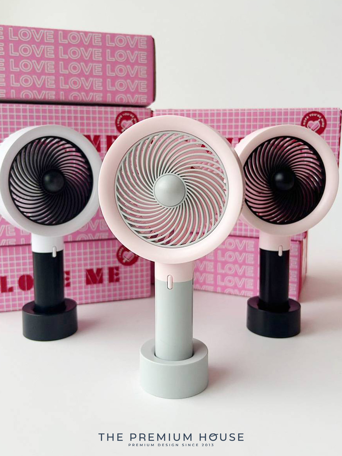 พัดลมมือถือ พัดลมตั้งโต๊ะ พัดลมพกพา EE-152