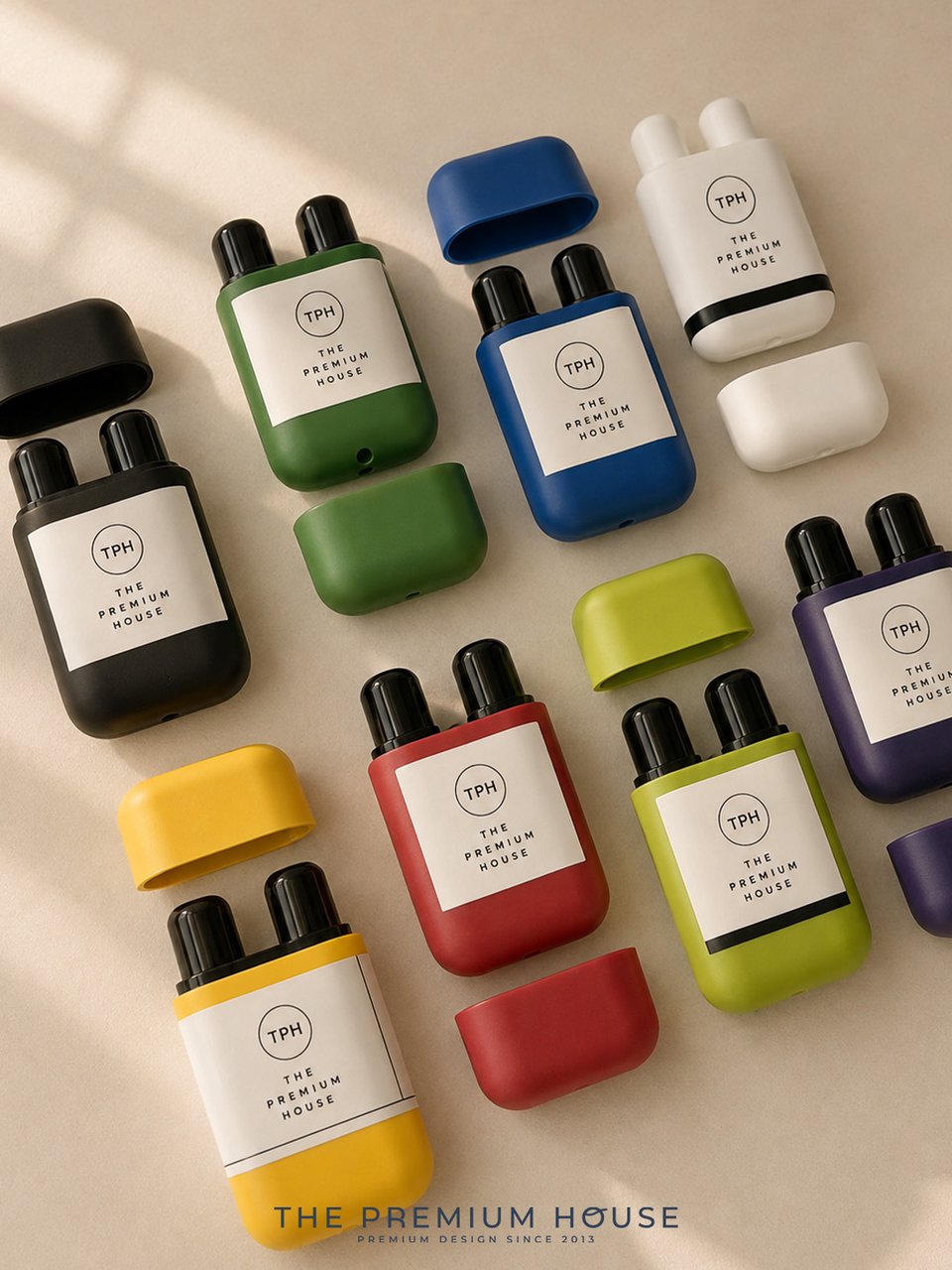 ของพรีเมี่ยม Double Inhaler ยาดม 2 รู กลิ่นลาเวนเดอร์ IH-122
