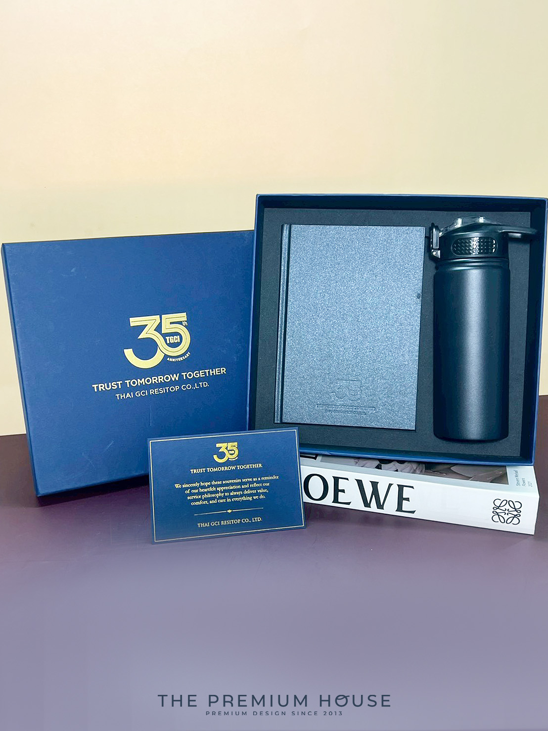 Premium set กระบอกน้ำเก็บอุณหภูมิ Tyeso สมุดโน้ต