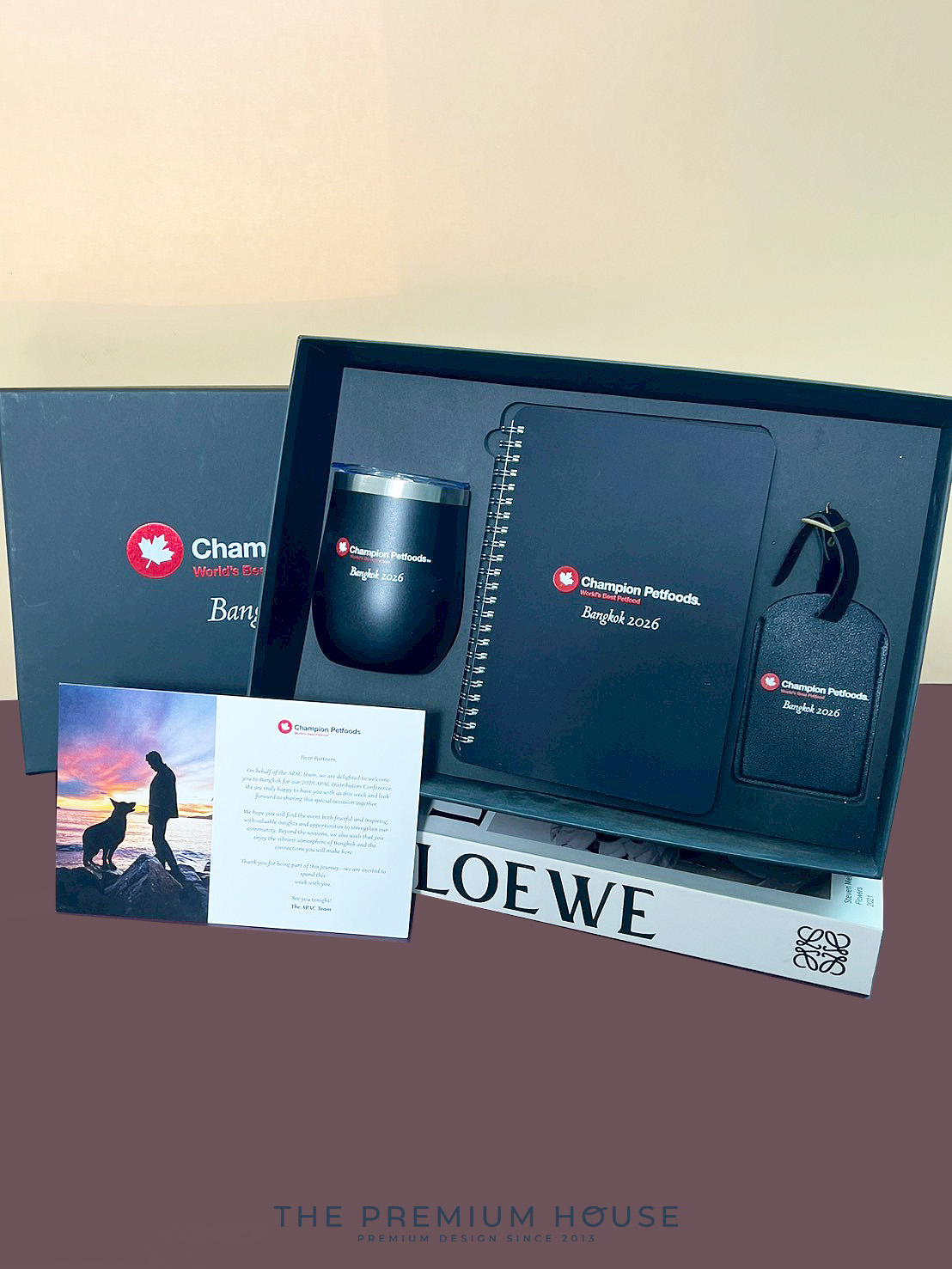 Premium set สมุดโน้ต แก้วน้ำเก็บอุณหภูมิ Luggage tag พร้อมกล่อง