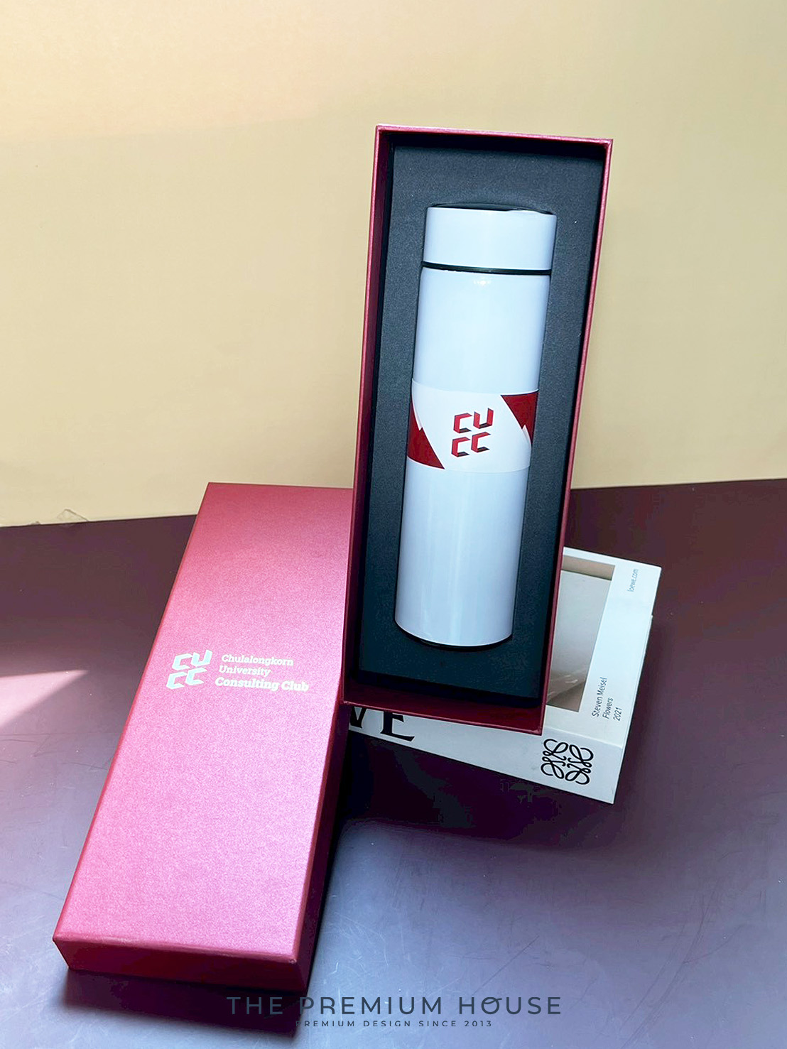 Premium set กระบอกน้ำเก็บอุณหภูมิ มีจอ LED พร้อมกล่อง