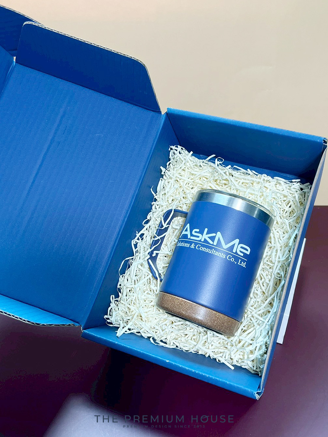 Premium set  แก้วน้ำเก็บอุณหภูมิ รองไม๊ก๊อก Tyeso พร้อมกล่อง PM-021