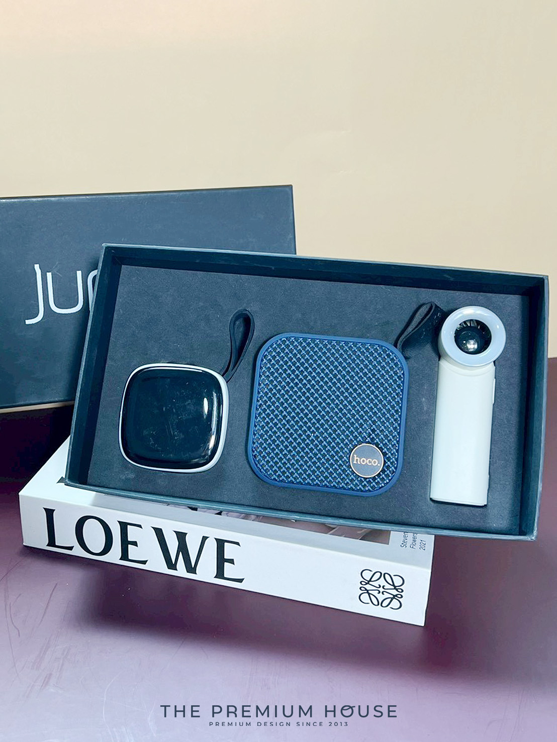 Premium set IT Turbo fan หน้าจอดิจิตอล เครื่องวัดค่าฝุ่น PM 2.5 ลำโพงบลูทูธ PIT-005