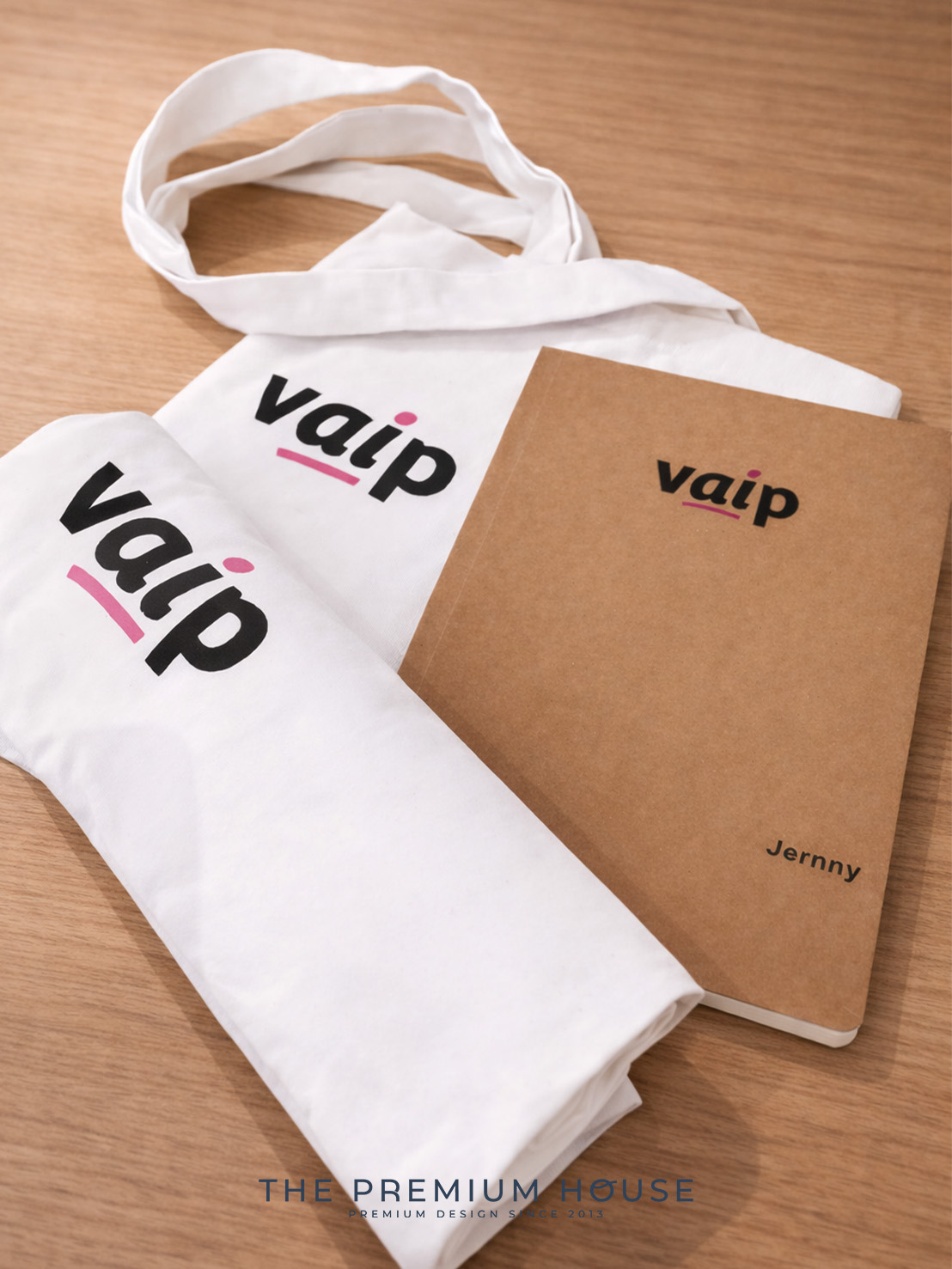 Premium set ECO สมุดโน้ตปกกระดาษคราฟ กระเป๋าสะพายผ้าฝ้าย PECO-006