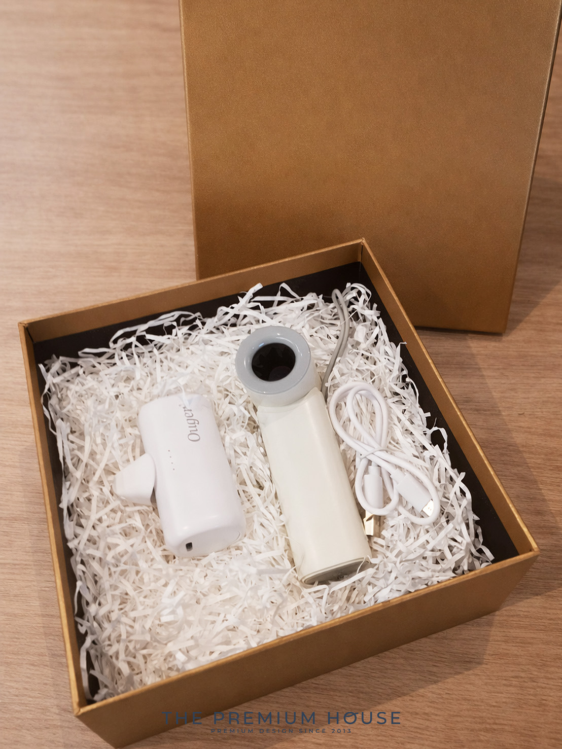 Premium set IT Turbo fan หน้าจอดิจิตอล Double nip Powerbank Ouger พร้อมกล่อง PIT-027