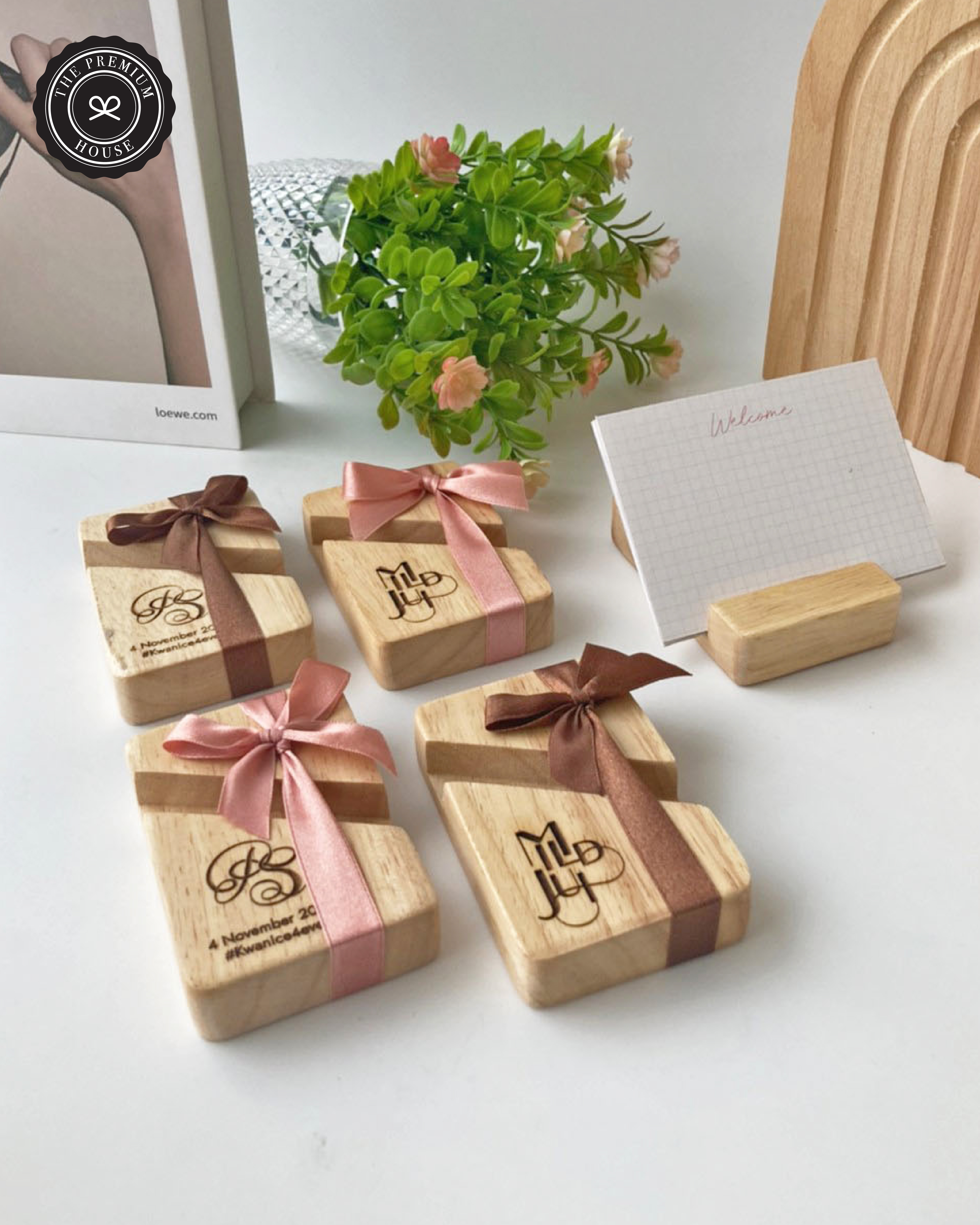 ของชำร่วย ทำจากไม้