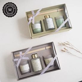 ของชำร่วย ของรับไหว้ ของชำร่วยงานเเต่งงาน ของพรีเมียม Home Fragrance set