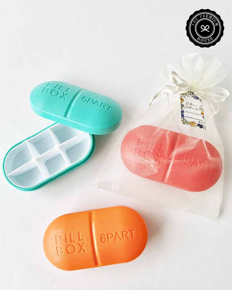 ของพรีเมี่ยม ของชำร่วย ของชำร่วยงานแต่ง ตลับแคปซูลใส่ยา GB-124